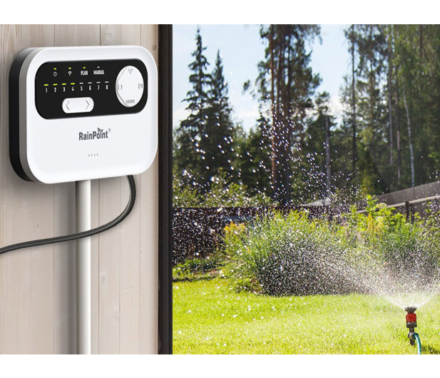 Rainpoint Sterownik zraszaczy 8-strefowy WiFi - 1540775 - zdjęcie 2